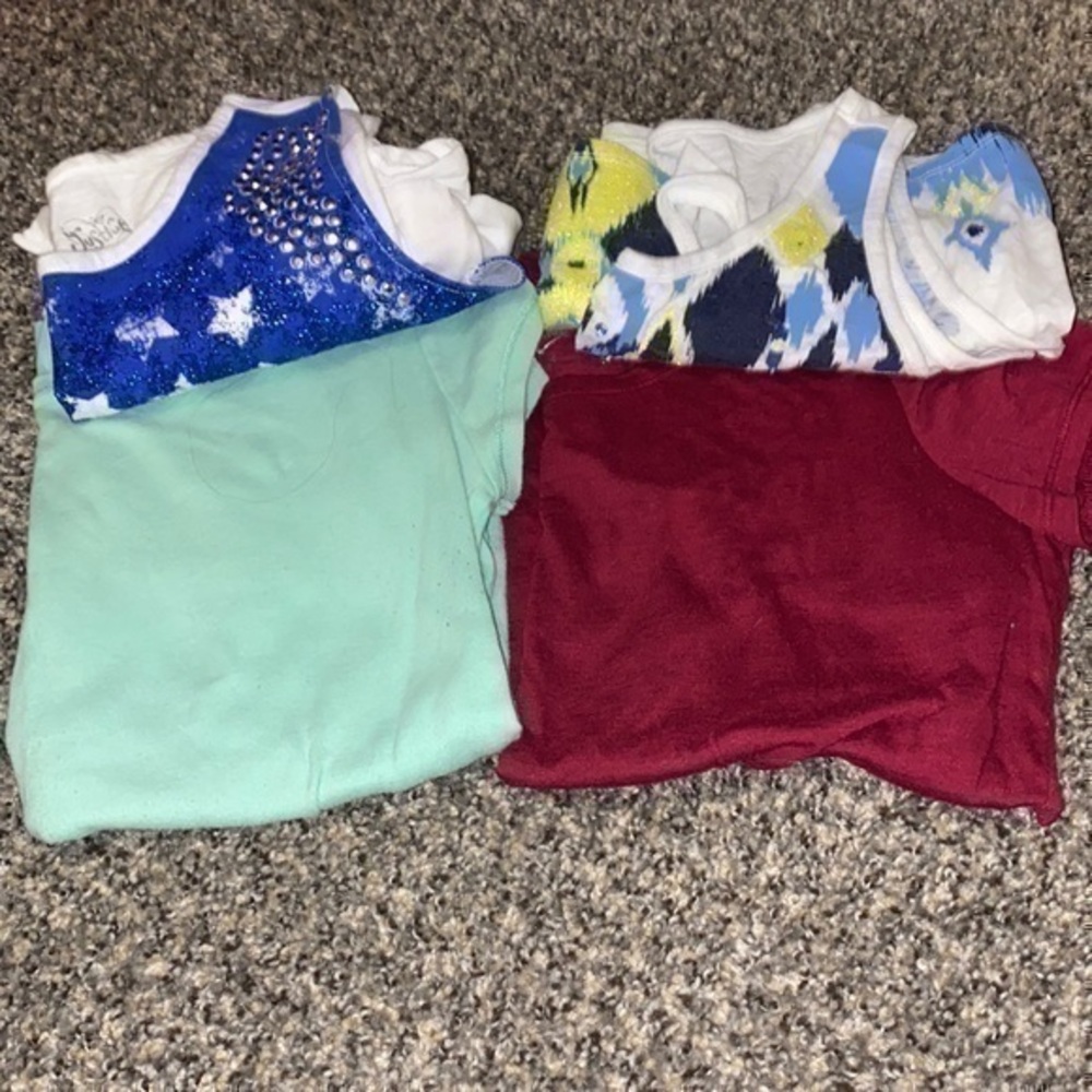 4 Justice tops Bundle
